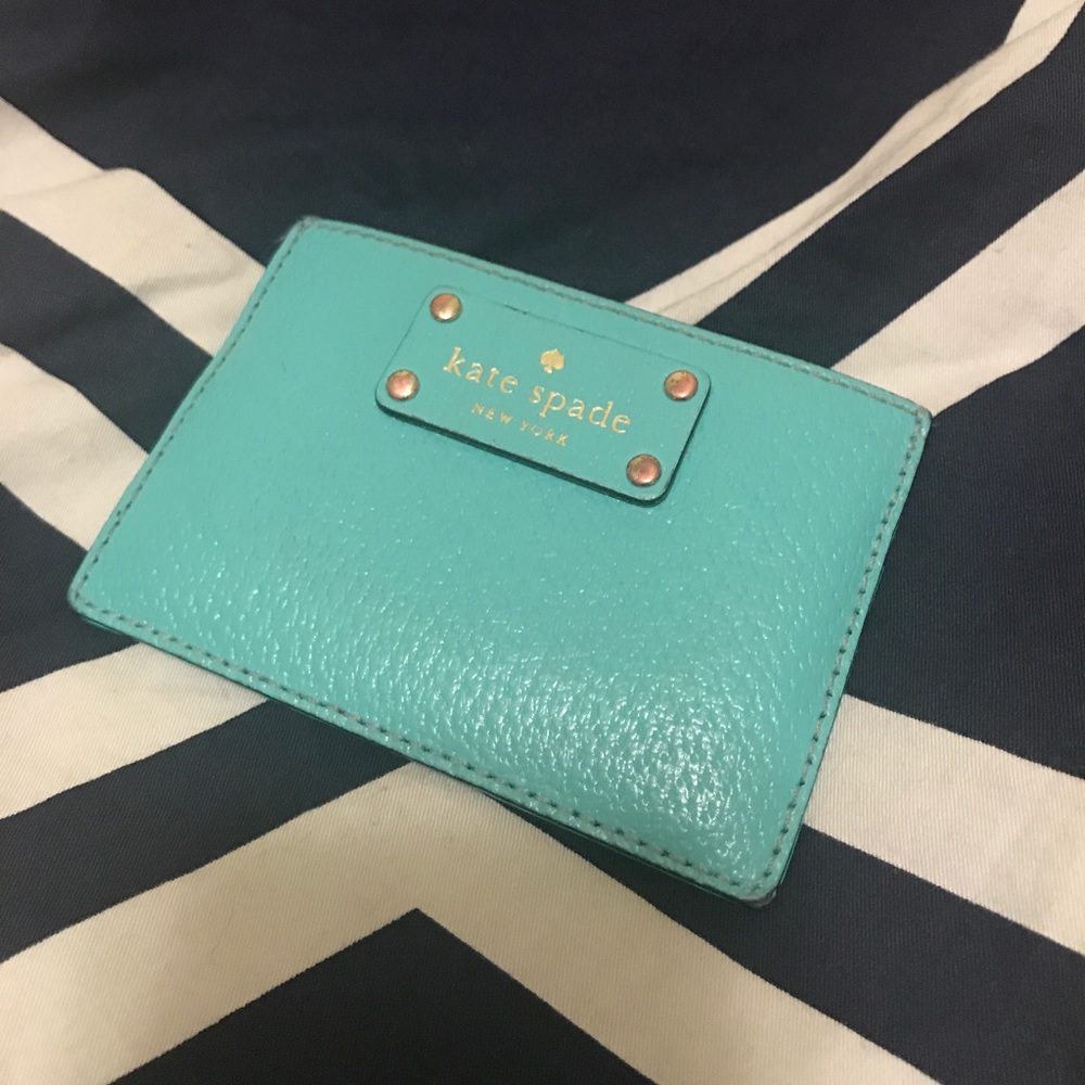 Kate Spade Card Holder Teal